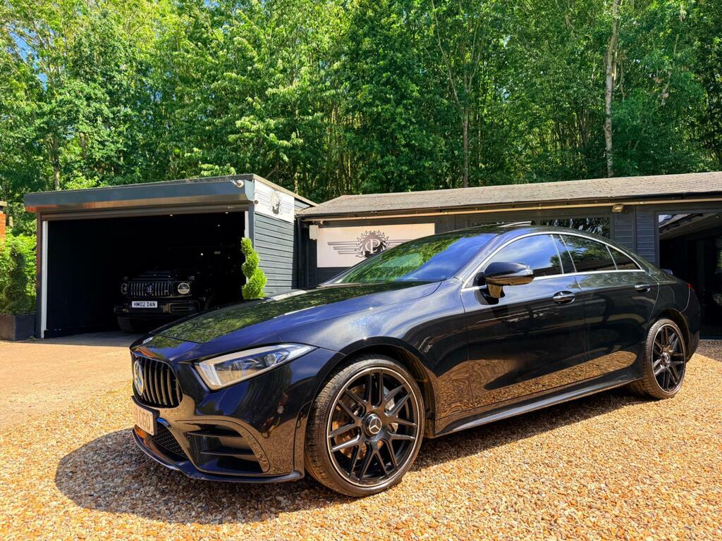 Mercedes-Benz CLS 2.9 Cls400d Amg Line Premium Plus Coupe G-tronic Black #2