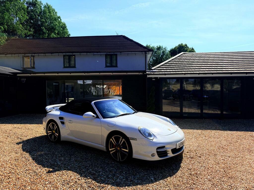 Porsche 911 3.8 997 Turbo Cabriolet Pdk Awd White #5