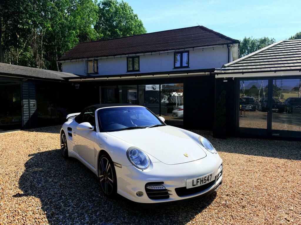Porsche 911 3.8 997 Turbo Cabriolet Pdk Awd White #6