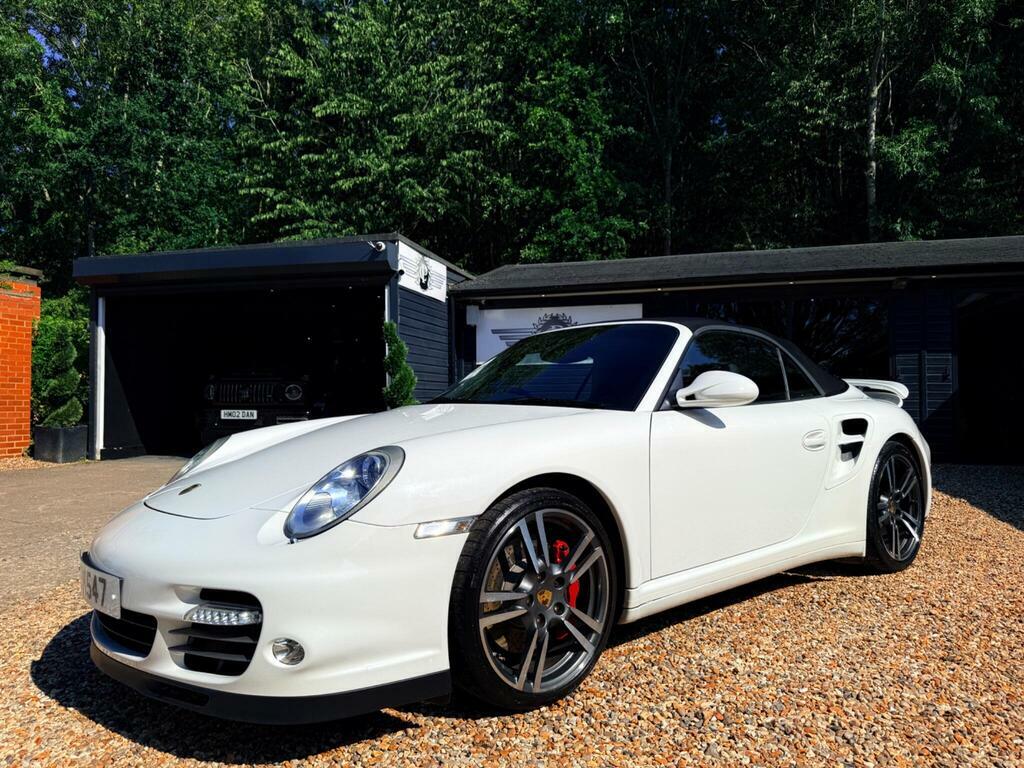 Porsche 911 3.8 997 Turbo Cabriolet Pdk Awd White