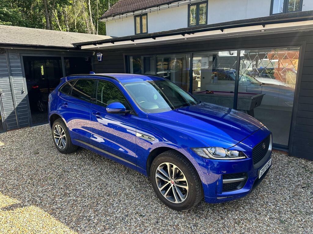 Jaguar F-Pace 2.0 D180 R-sport Awd Euro 6 S S Blue