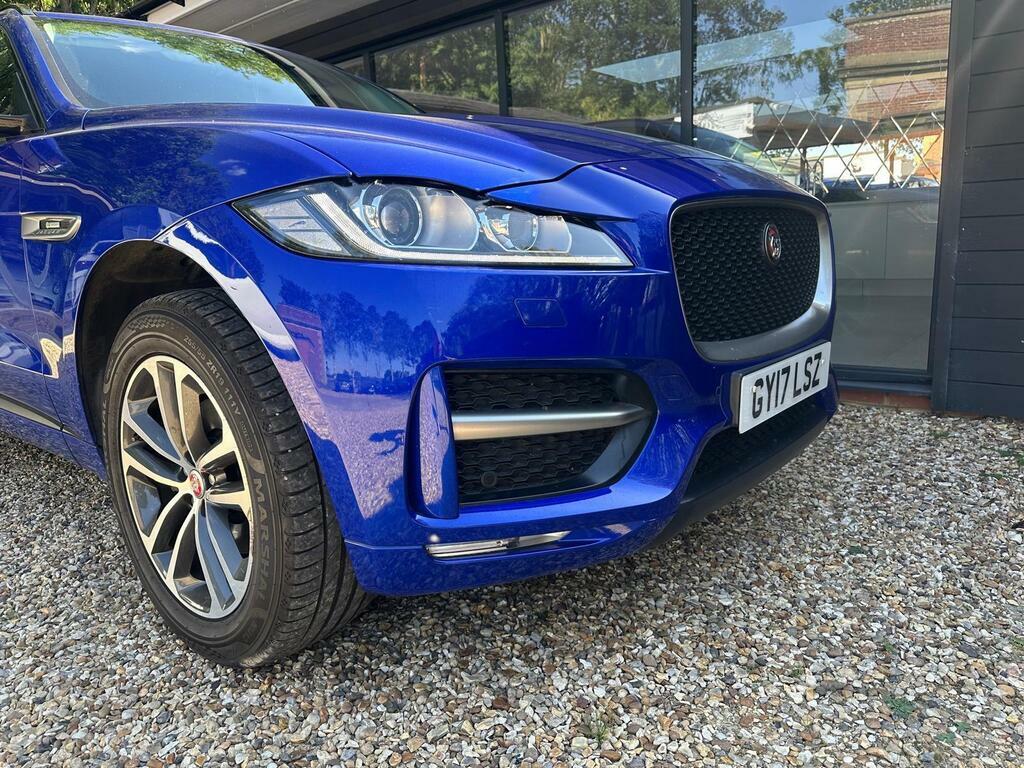 Jaguar F-Pace 2.0 D180 R-sport Awd Euro 6 S S GY17LSZ Blue #3