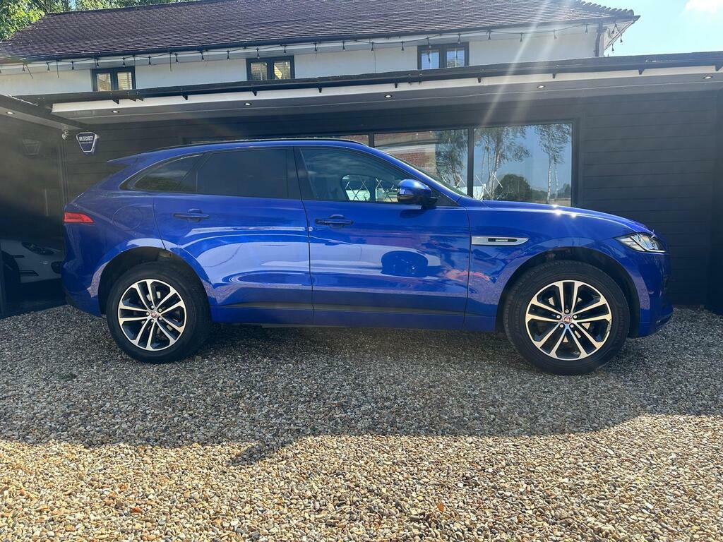 Jaguar F-Pace 2.0 D180 R-sport Awd Euro 6 S S GY17LSZ Blue #5