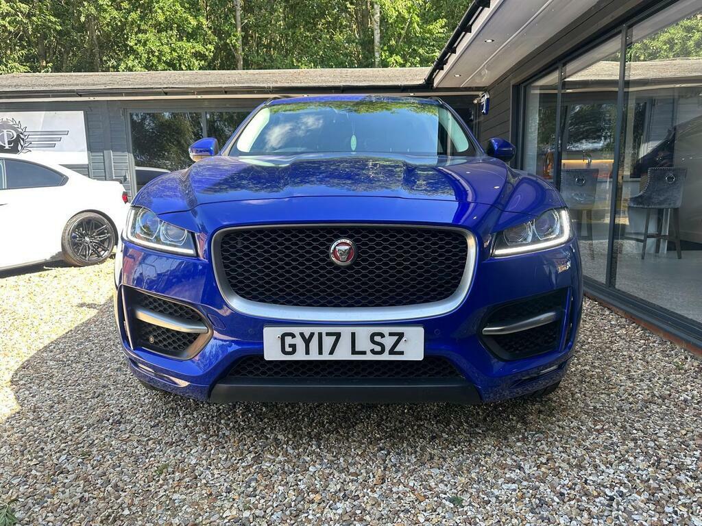 Jaguar F-Pace 2.0 D180 R-sport Awd Euro 6 S S GY17LSZ Blue #6