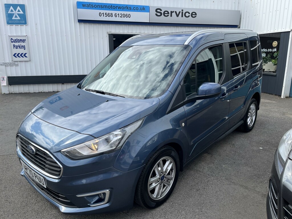 Ford Tourneo Connect Mpv 1.5 Ecoblue Titanium 2020 Blue #3