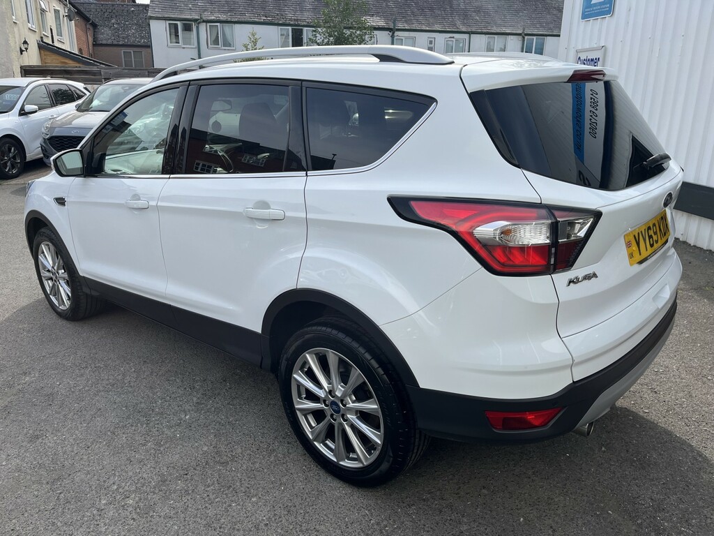 Ford Kuga Suv 2.0 Tdci Titanium Edition 201969 YY69KDX White #4