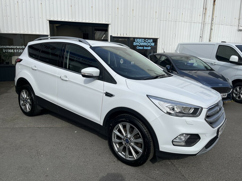 Ford Kuga Suv 2.0 Tdci Titanium Edition 201969 YY69KDX White #3
