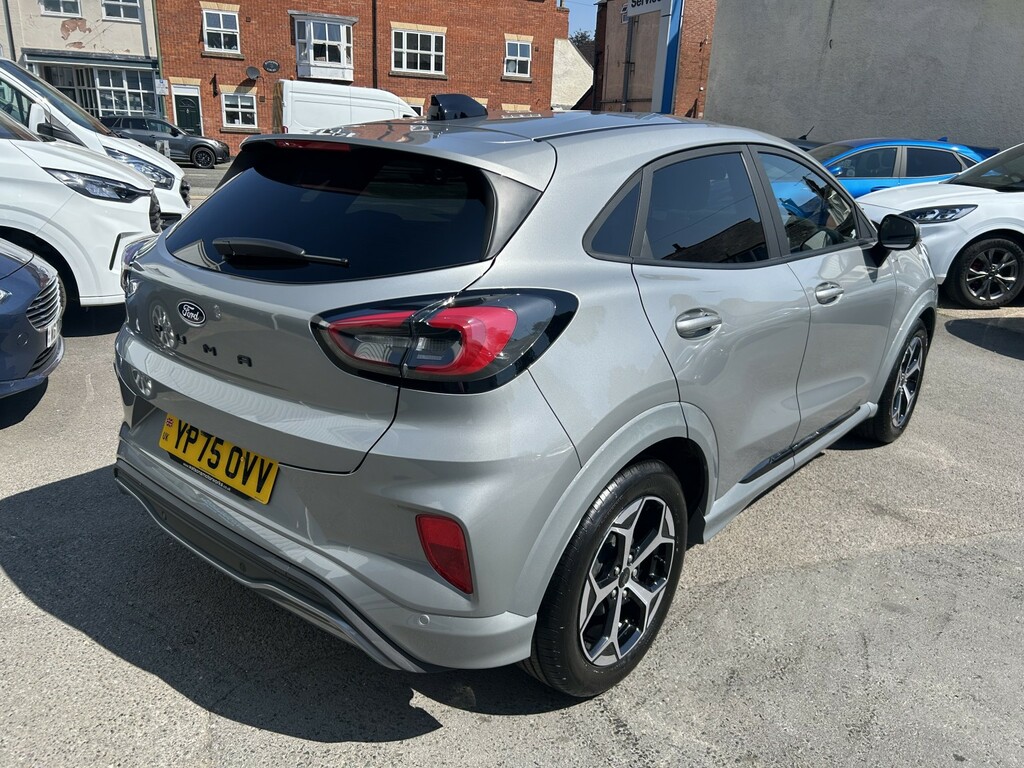 Ford Puma St-line 1.0T 125Ps Mhev Only 3417 Miles Silver #2