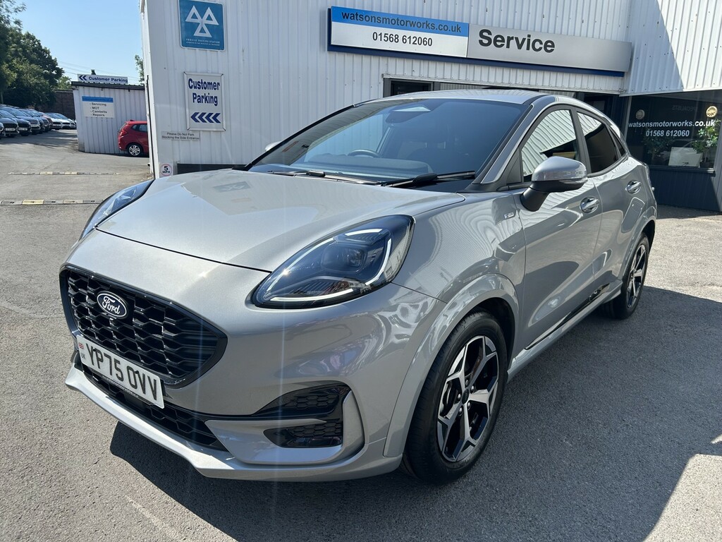 Ford Puma St-line 1.0T 125Ps Mhev Only 3417 Miles Silver