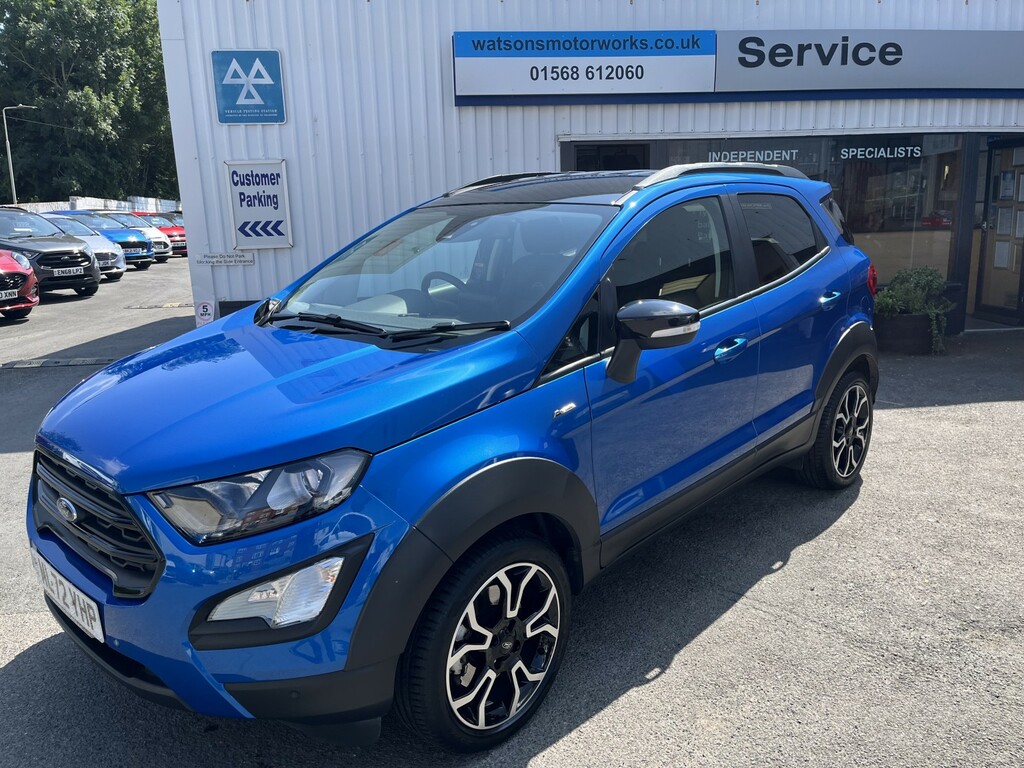Ford Ecosport 1.0 Ecosport Active 1.0L Ford Ecoboost 125P Blue