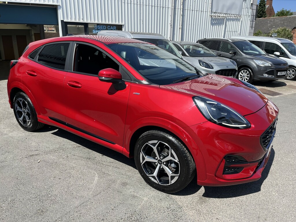 Ford Puma 1.0 Puma St-line 1.0L Ecoboost 125Ps Mhev 6 Red #2