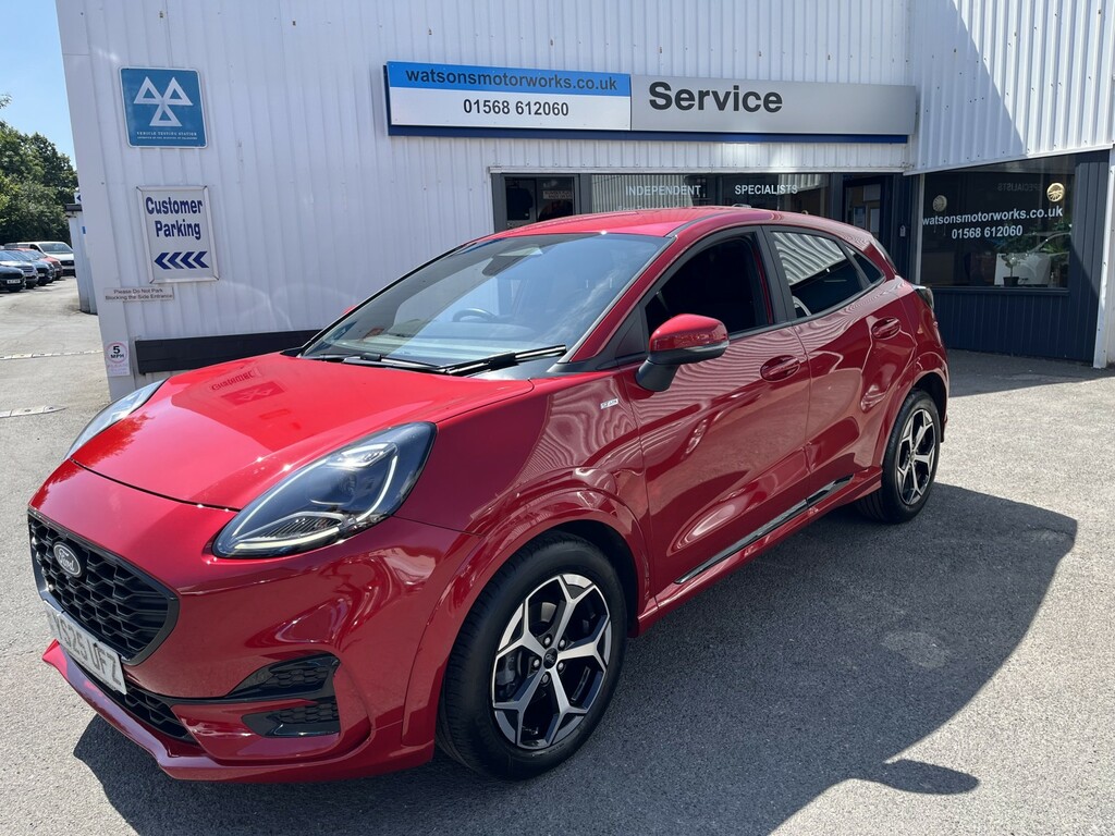 Ford Puma 1.0 Puma St-line 1.0L Ecoboost 125Ps Mhev 6 Red