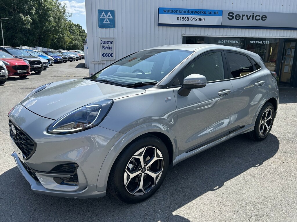 Ford Puma 1.0 Puma St-line 1.0L Ecoboost 125Ps Mhev 7 Silver
