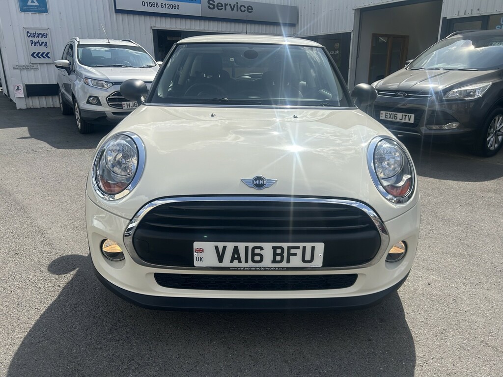 Mini Hatch Hatchback One 1.2, 3-Door Hatch, One Owner, Only 4 VA16BFU White #6