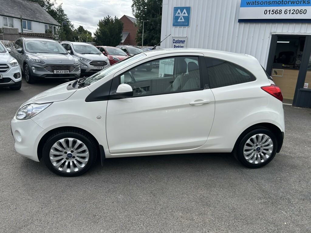 Ford KA Hatchback 1.2 Zetec 2013 White #5