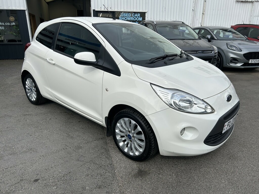 Ford KA Hatchback 1.2 Zetec 2013 White #6