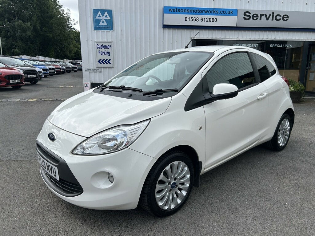 Ford KA Hatchback 1.2 Zetec 2013 White