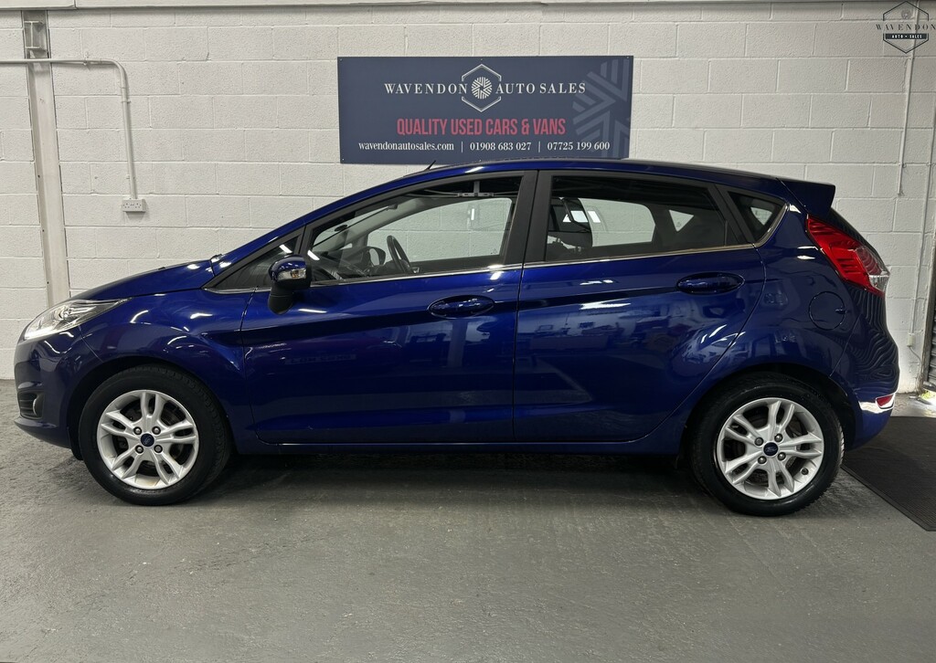 Ford Fiesta Hatchback 1.25 Zetec 201565 Blue #4
