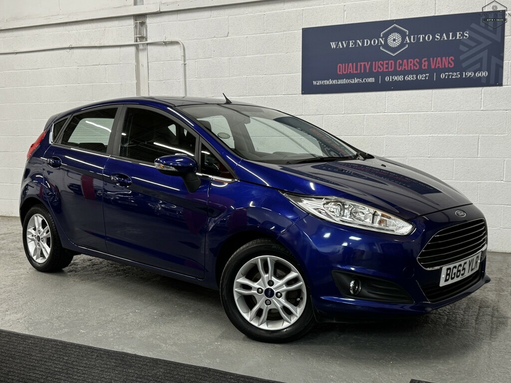 Ford Fiesta Hatchback 1.25 Zetec 201565 Blue