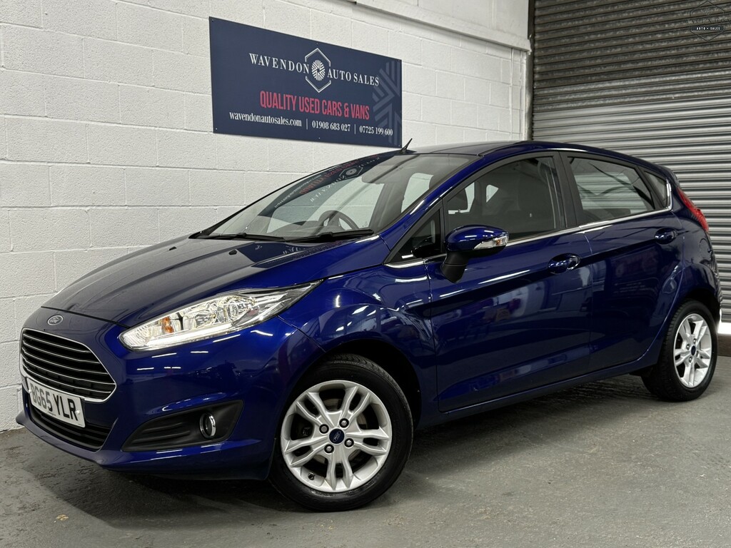 Ford Fiesta Hatchback 1.25 Zetec 201565 Blue #2