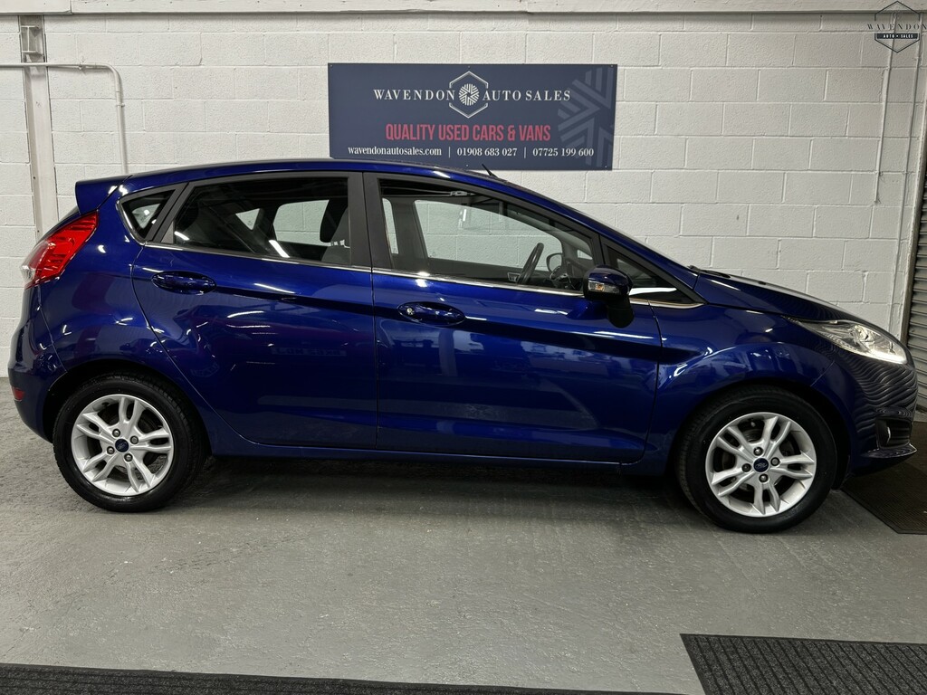 Ford Fiesta Hatchback 1.25 Zetec 201565 Blue #3