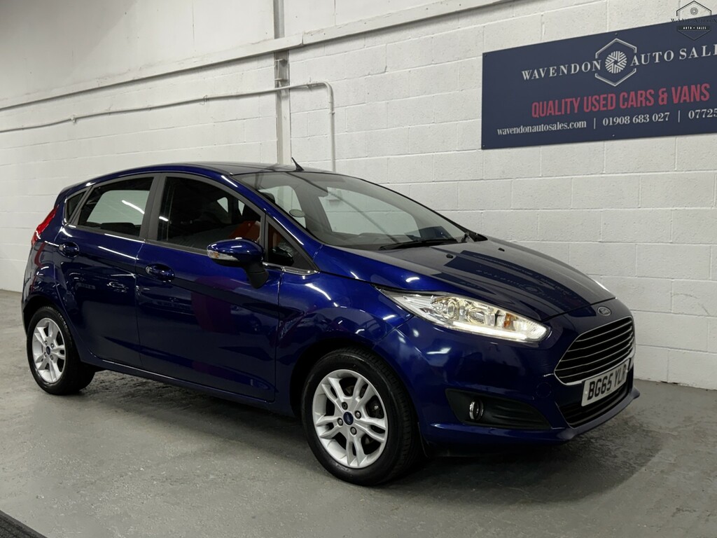 Ford Fiesta Hatchback 1.25 Zetec 201565 Blue #5