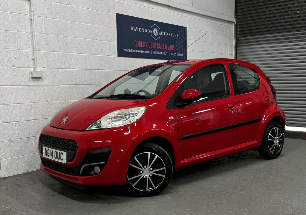 Peugeot 107 Hatchback 1.0 12V Active 201414 Red #2