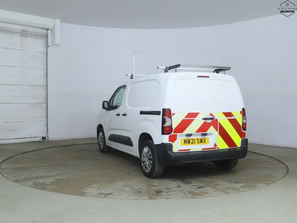 Peugeot Partner Panel Van 1.5 Bluehdi 1000 Professional 202121 White #4