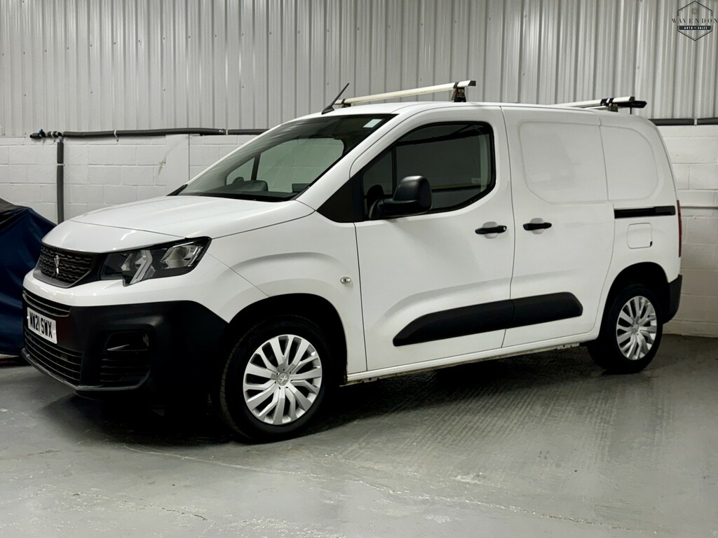Peugeot Partner Panel Van 1.5 Bluehdi 1000 Professional 202121 MW21SWX White #2