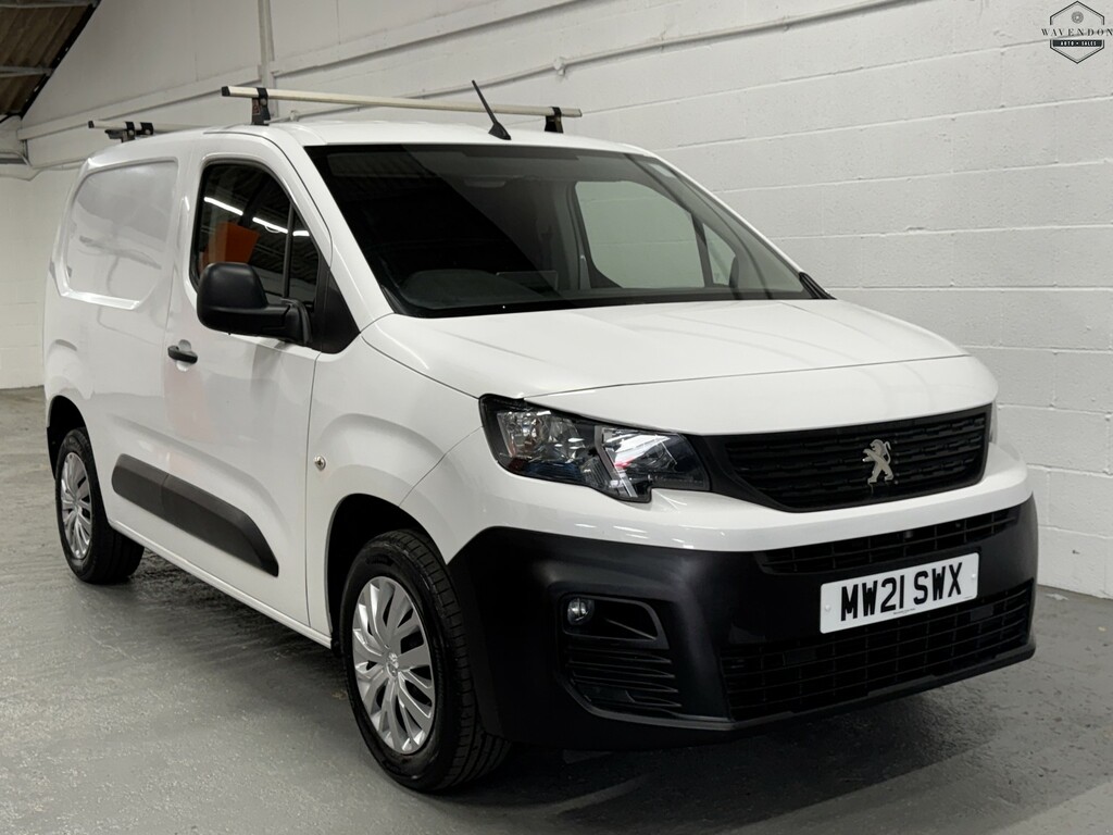 Peugeot Partner Panel Van 1.5 Bluehdi 1000 Professional 202121 MW21SWX White #6