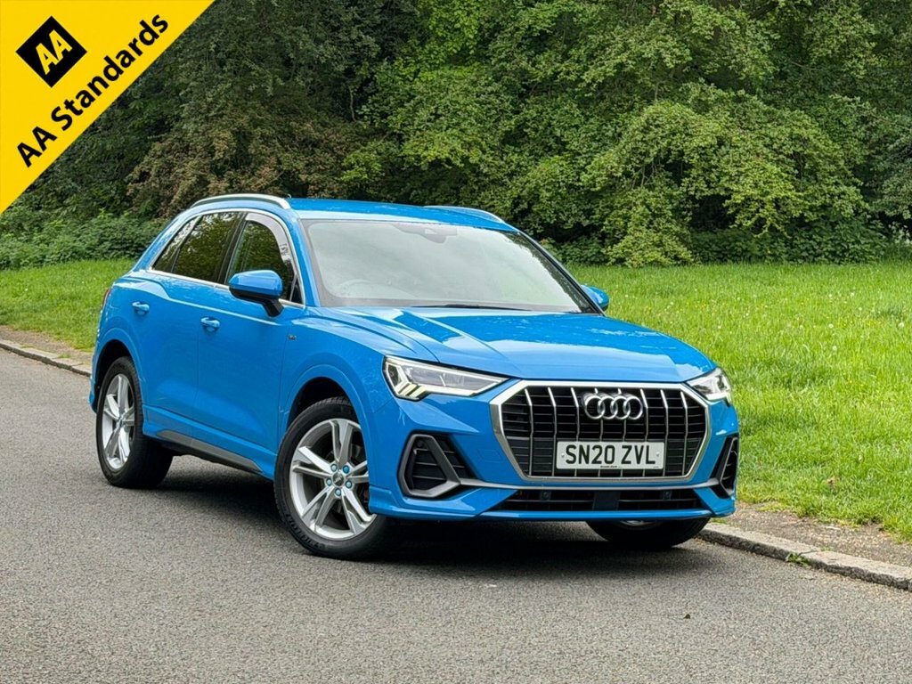 Audi Q3 1.5L S Line Blue