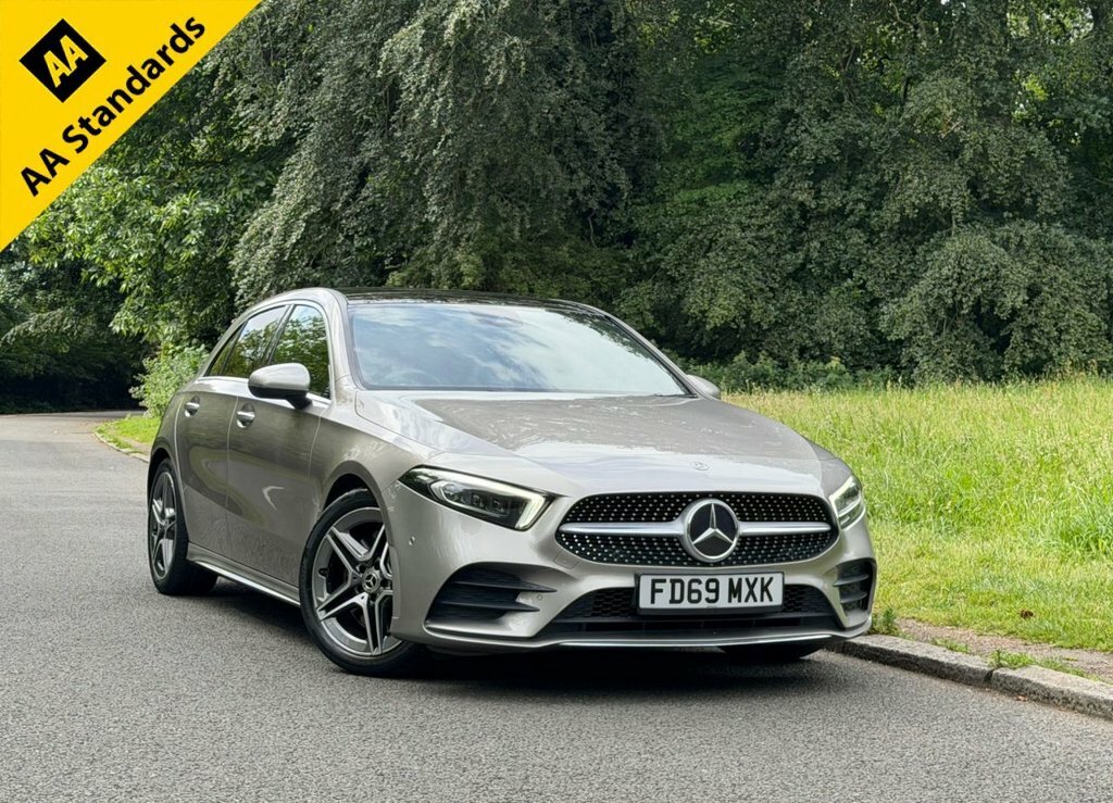 Mercedes-Benz A Class 2L Amg Line FD69MXK Silver