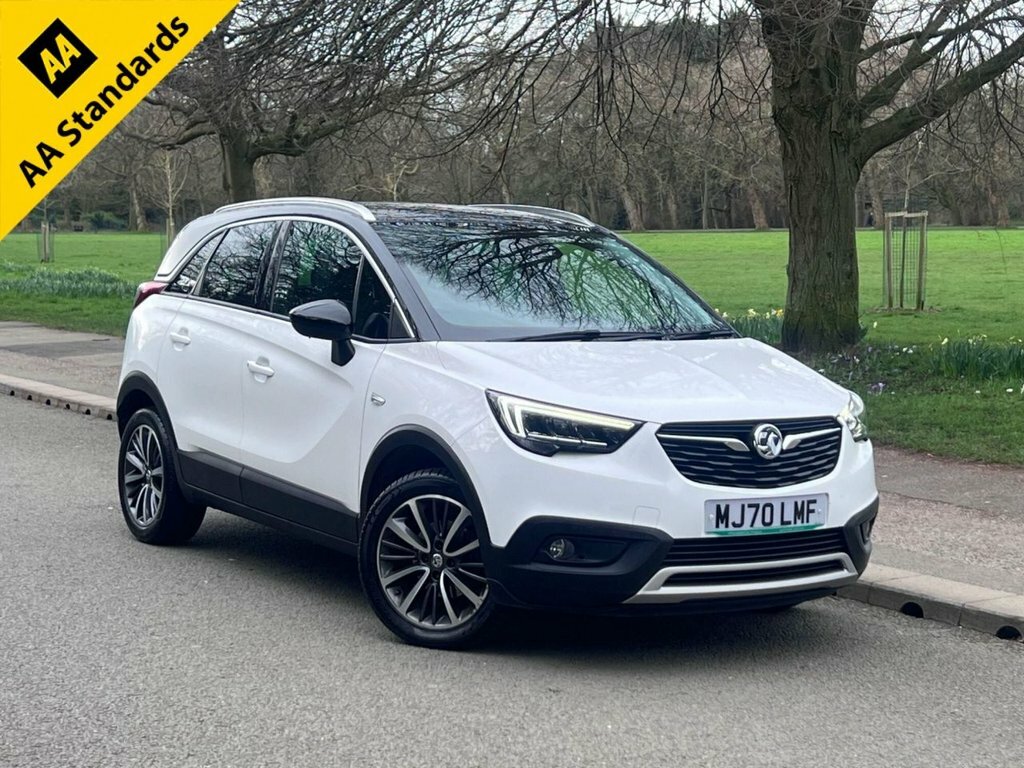 Vauxhall Crossland X 1.2L Elite MJ70LMF White