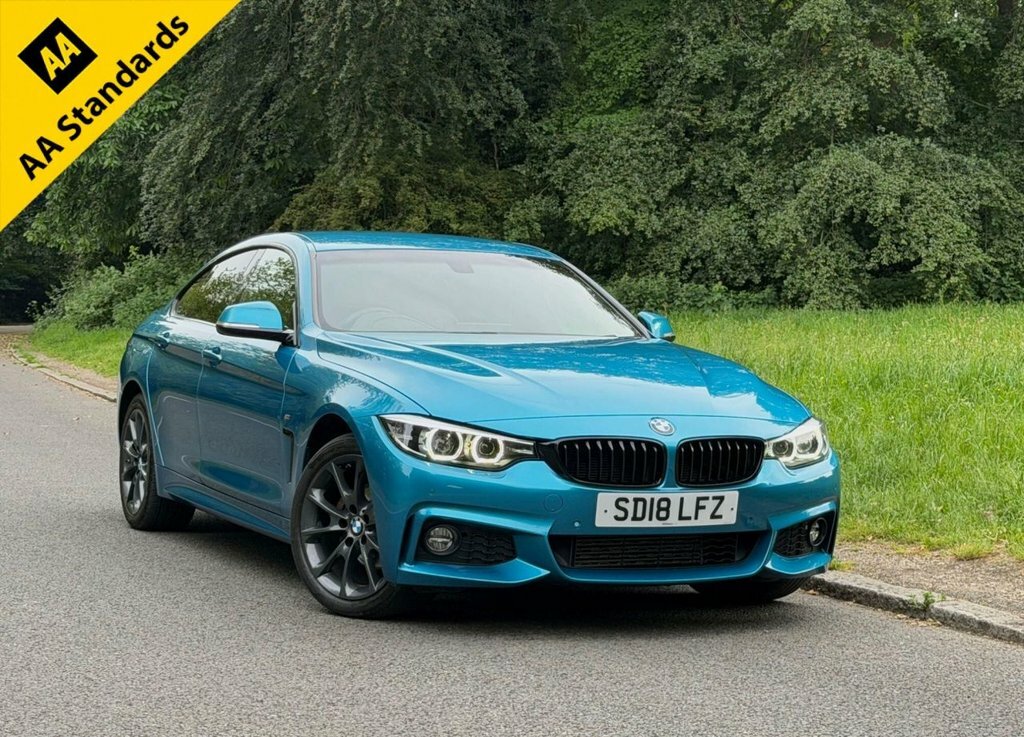 BMW 4 Series Gran Coupe 2L M Sport Blue