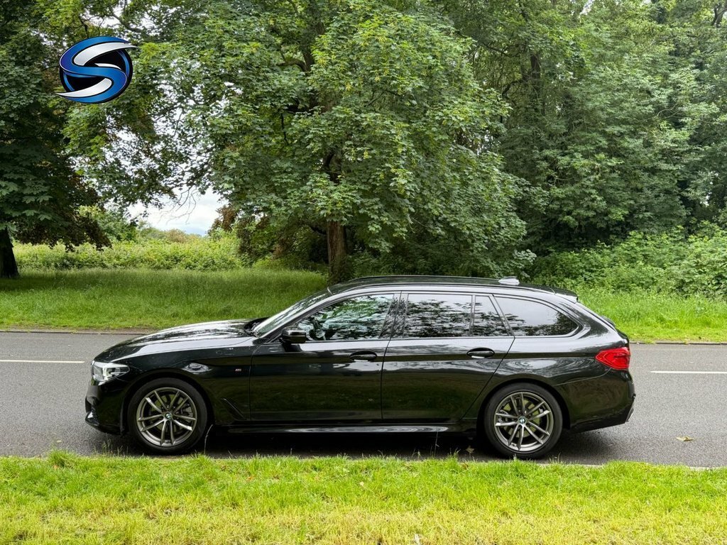 BMW 5 Series 2L M Sport YH69SVS Black #4