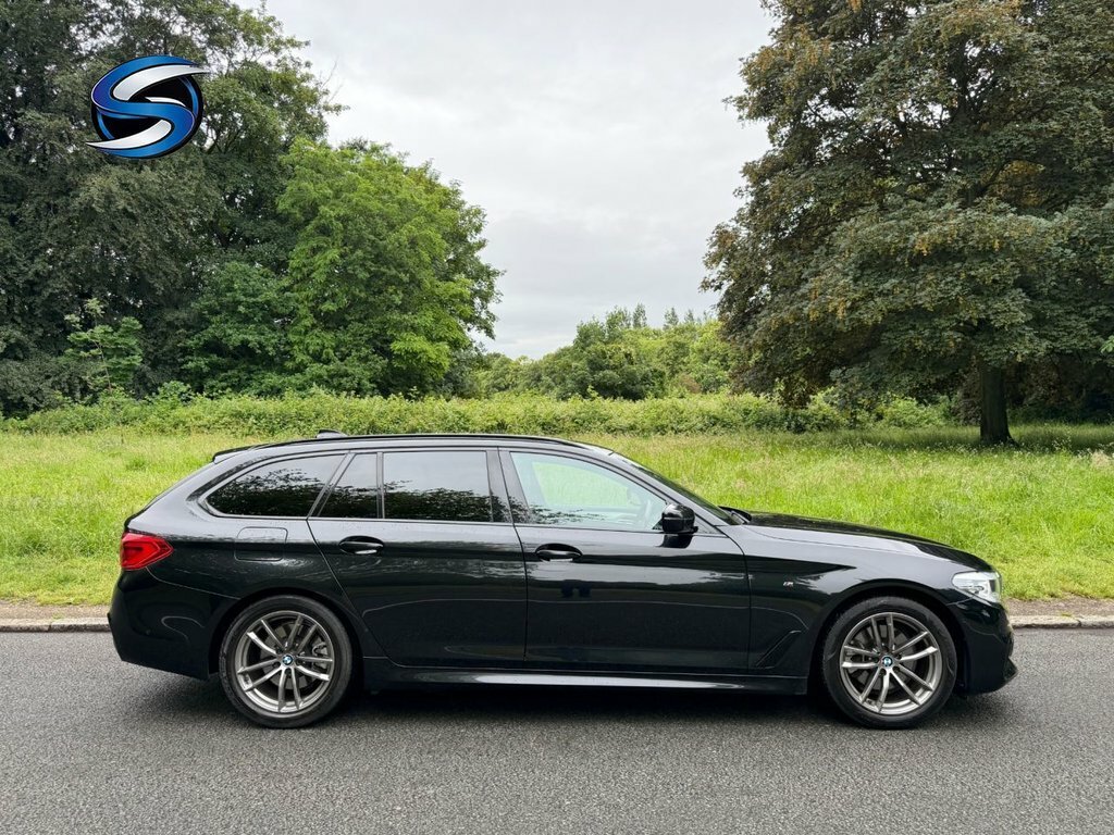 BMW 5 Series 2L M Sport YH69SVS Black #3