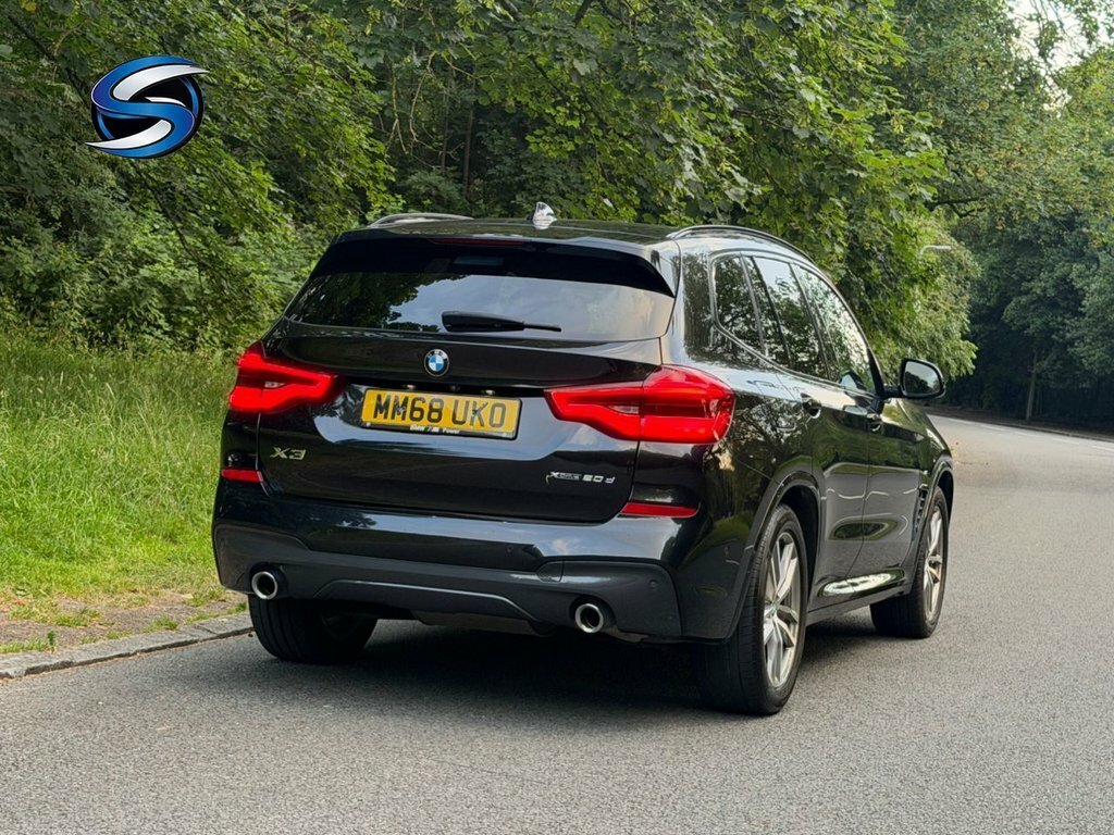 BMW X3 2L M Sport MM68UKO Black #5