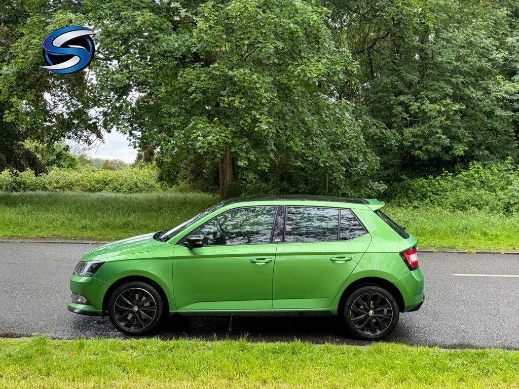 Skoda Fabia 1L Monte Carlo YD18CEN Green #5