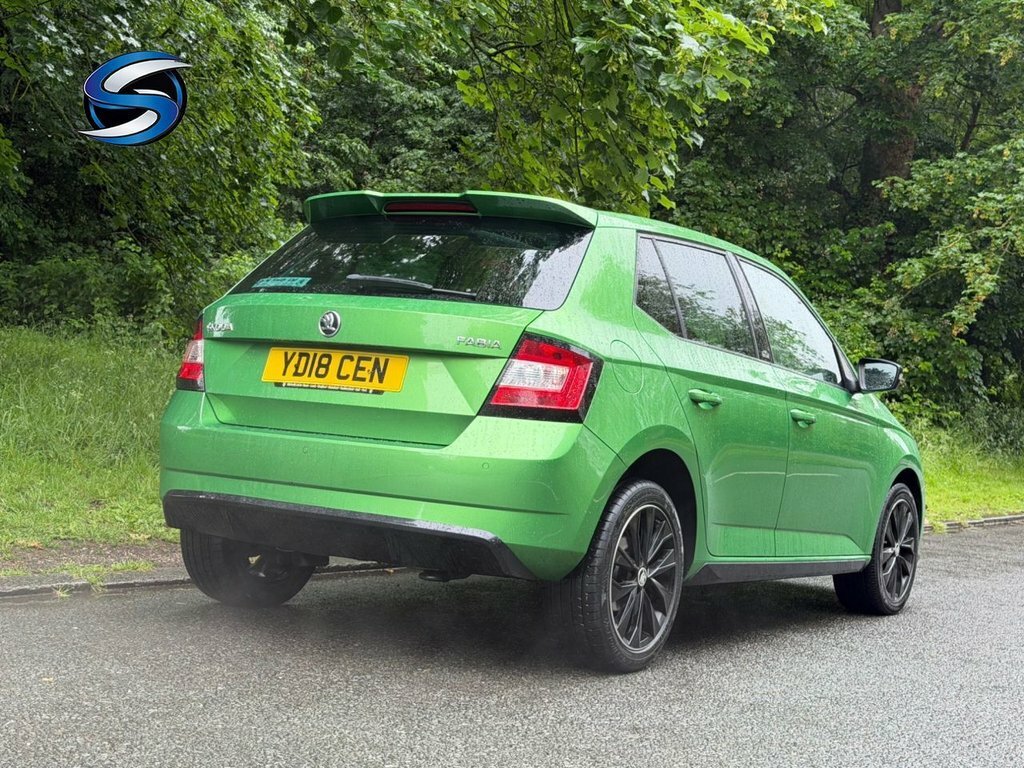 Skoda Fabia 1L Monte Carlo YD18CEN Green #6