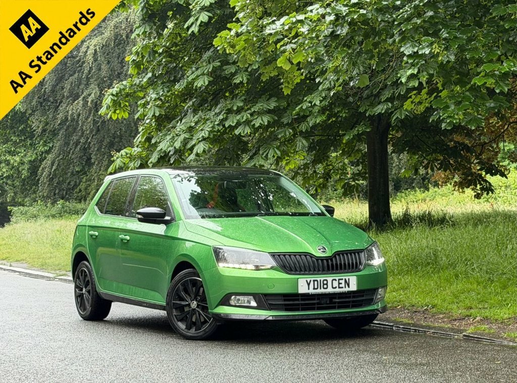 Skoda Fabia 1L Monte Carlo YD18CEN Green