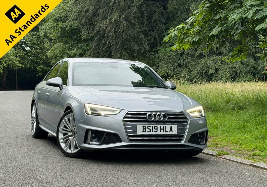 Audi A4 2L S Line Silver