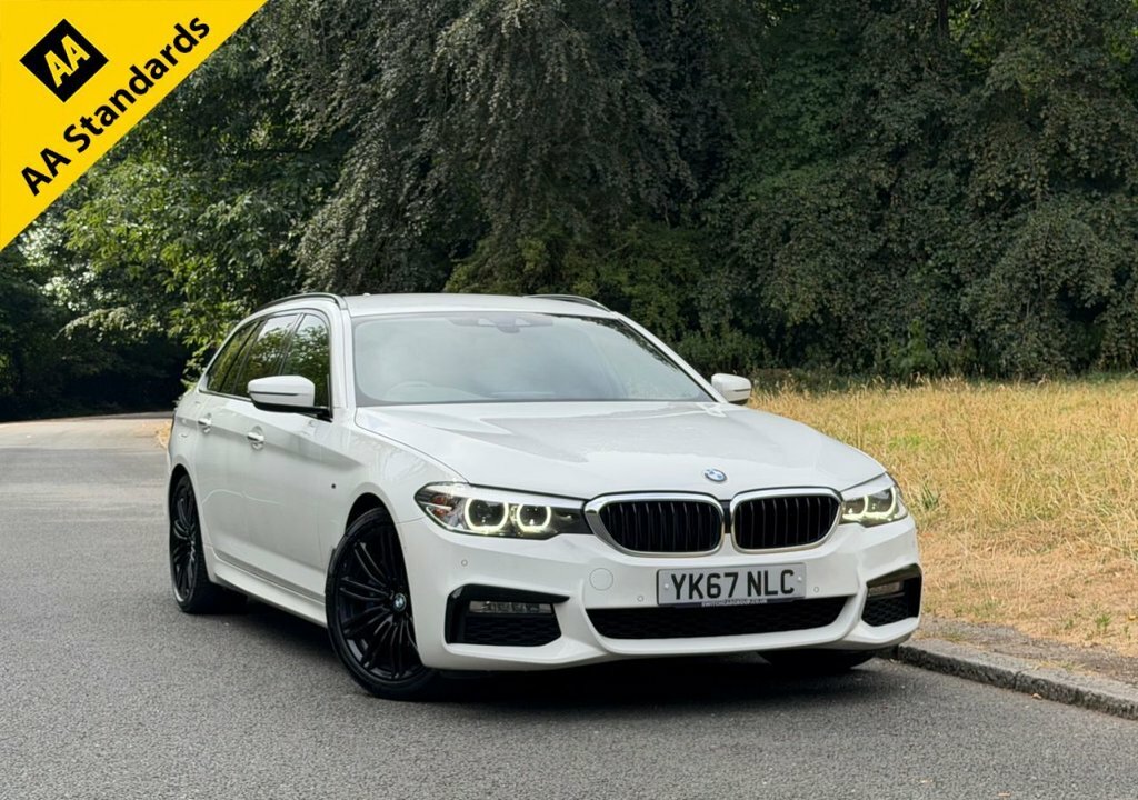BMW 5 Series 3L M Sport White