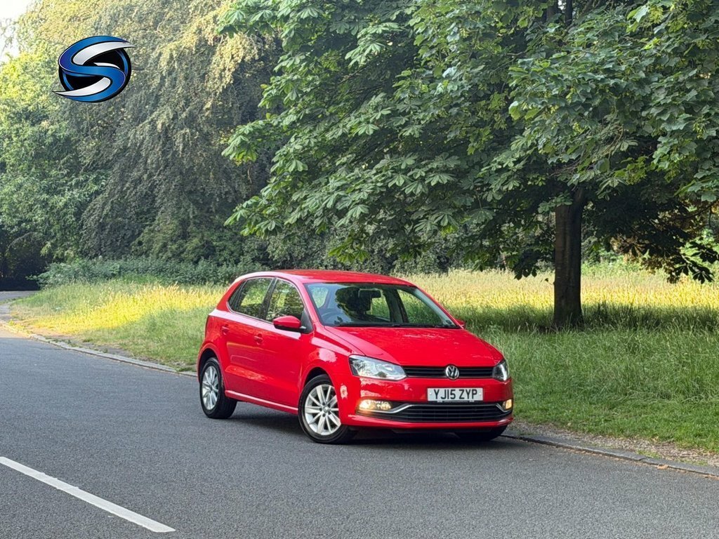 Volkswagen Polo 1.2L Se YJ15ZYP Red #3
