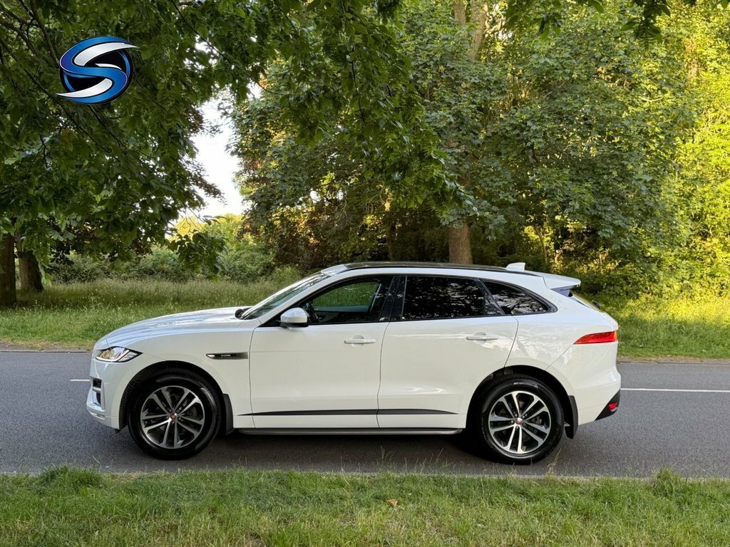 Jaguar F-Pace 2L R-sport DA67VRM White #4