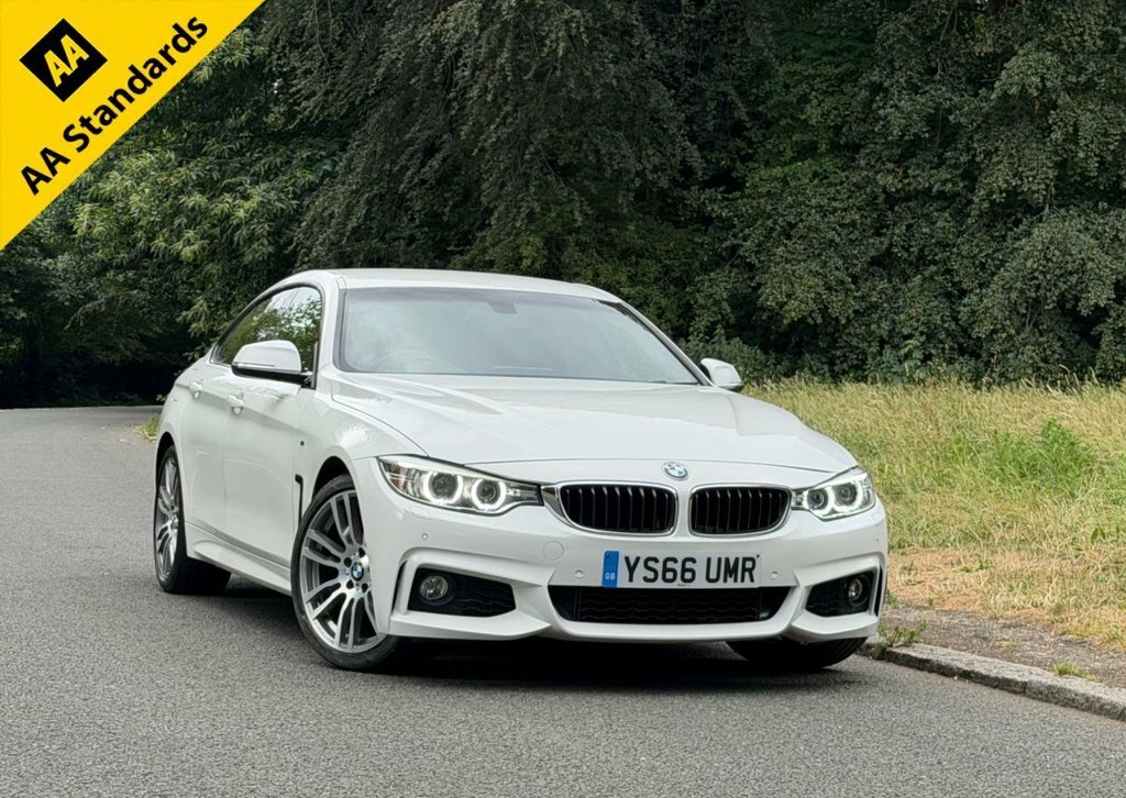 BMW 4 Series Gran Coupe 2L M Sport White