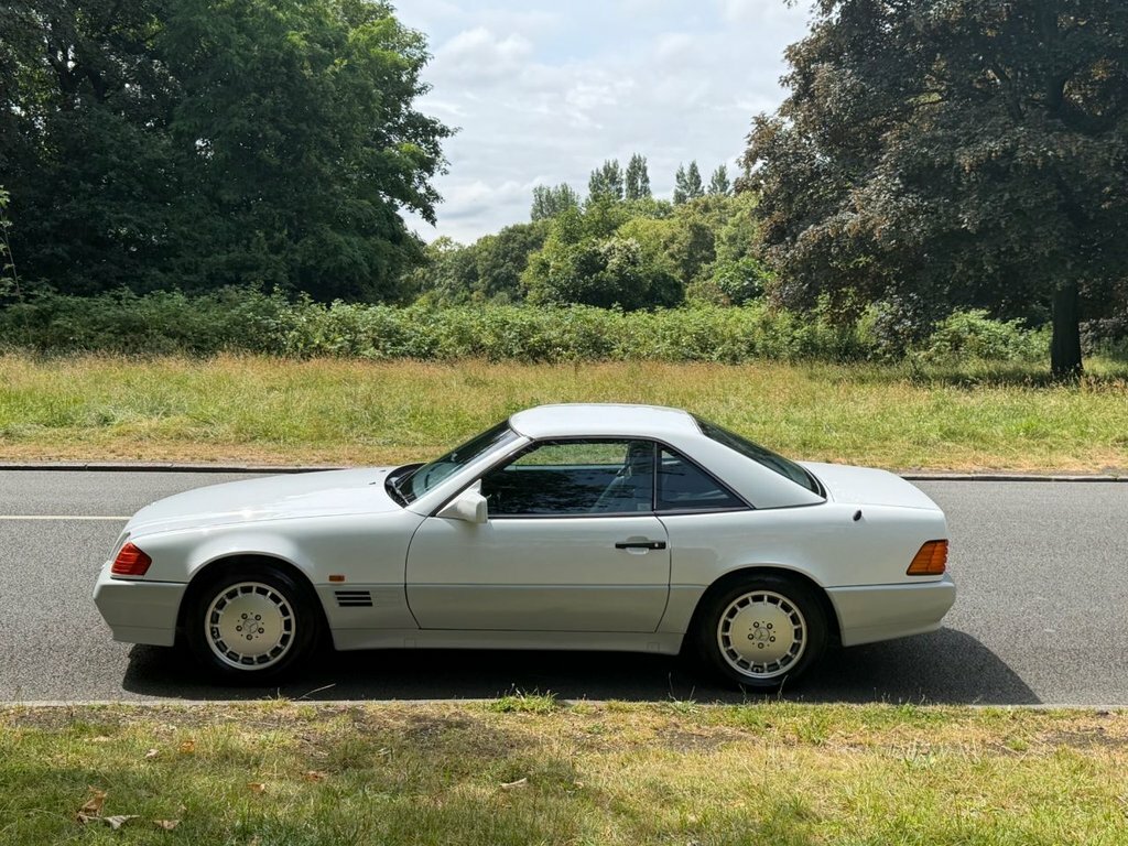 Mercedes-Benz SL Class Convertible White #5