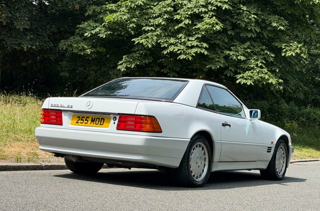 Mercedes-Benz SL Class Convertible White #6