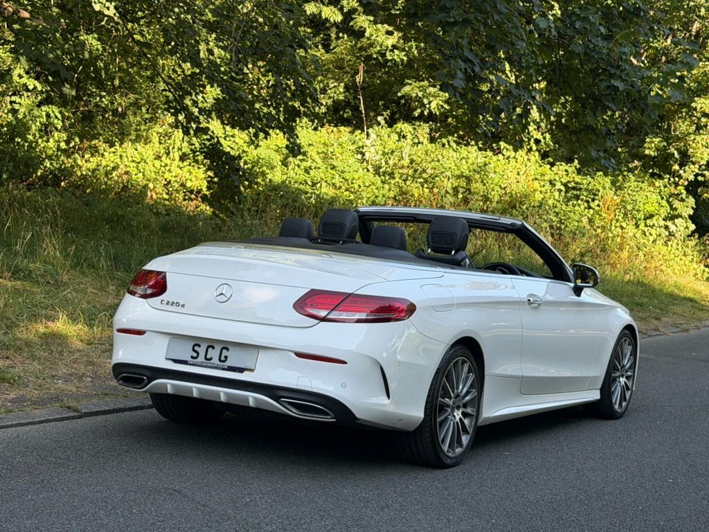 Mercedes-Benz C Class 2.1L Amg Line White #6