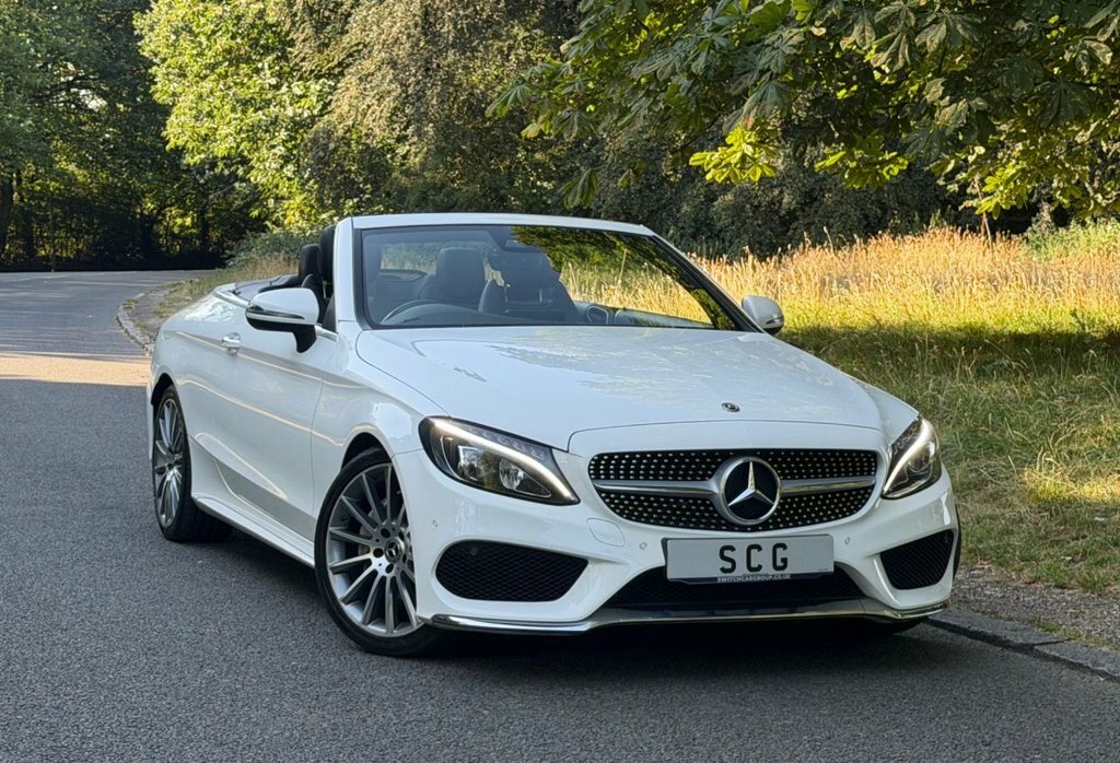Mercedes-Benz C Class 2.1L Amg Line White