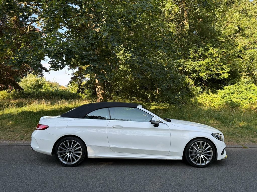 Mercedes-Benz C Class 2.1L Amg Line White #5
